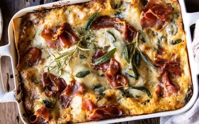 Roasted Butternut Squash and Spinach Lasagna