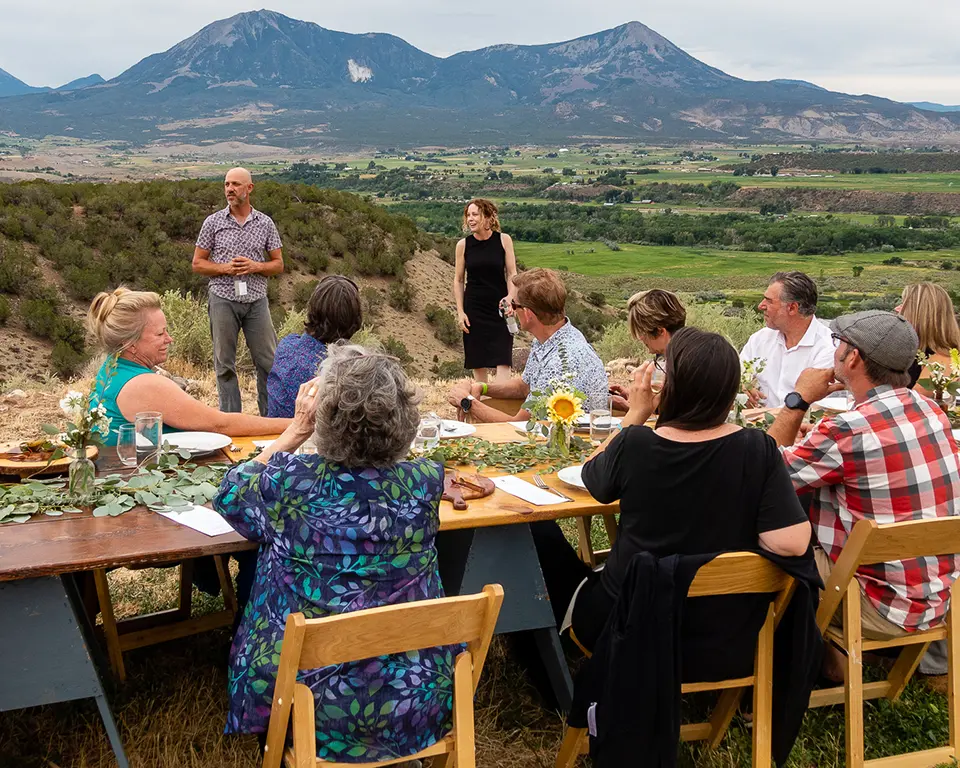 Dinner at The Storm Cellar