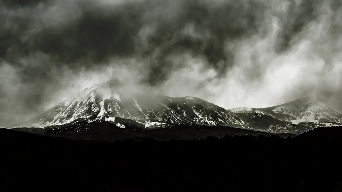 West Elks clouds