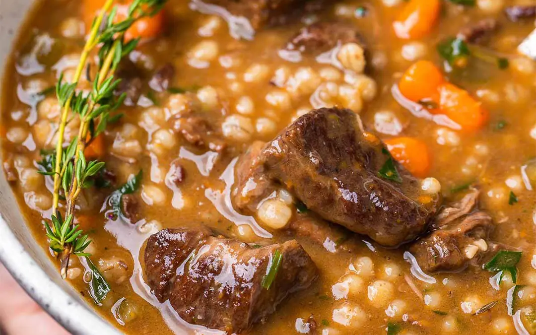 Beef Barley Soup