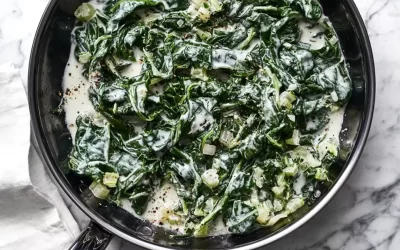 Coconut-Creamed Swiss Chard