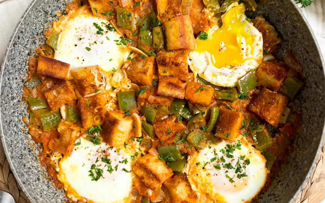 Egg and Bread Skillet