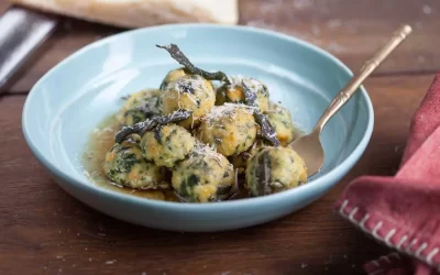 Spinach Ricotta Gnudi