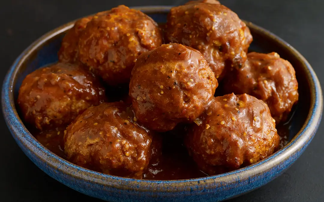 Meatballs in Guajillo Sauce