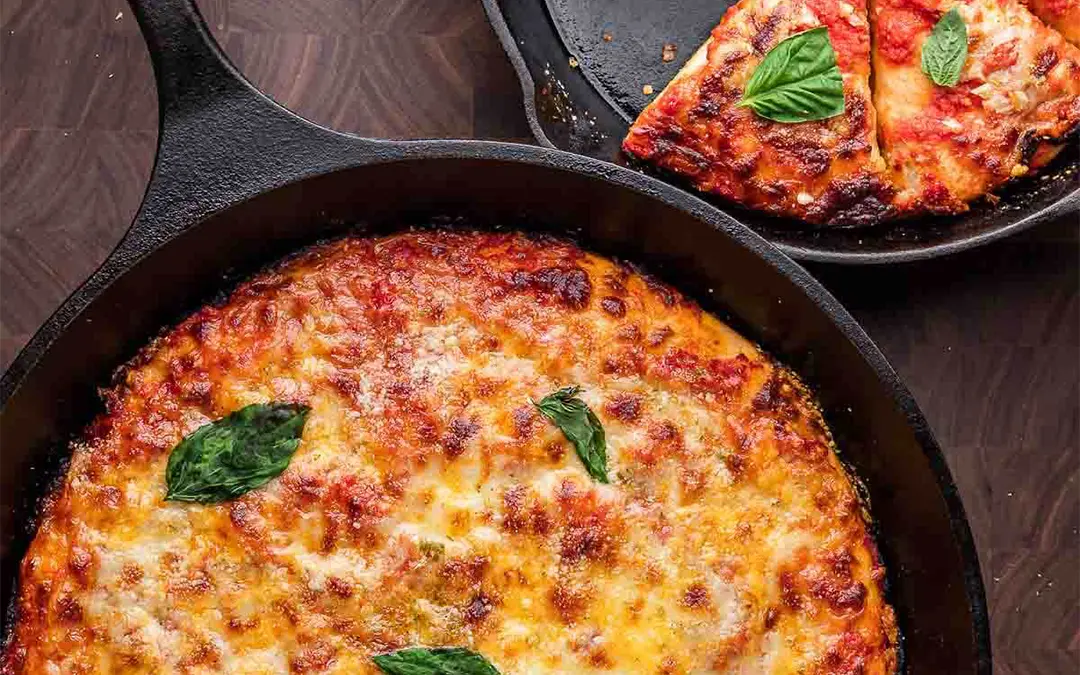 Cast Iron Pan Pizza