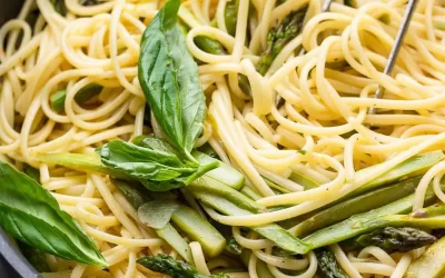 Lemon Asparagus Pasta