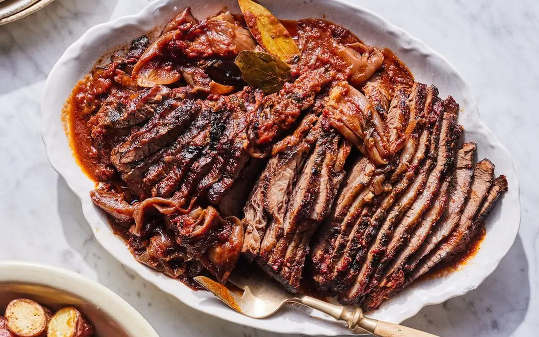 Thyme and Garlic Brisket