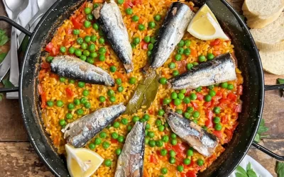 Spanish Rice with Canned Sardines