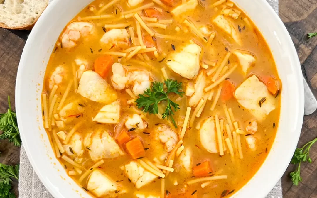 Seafood Pasta Soup