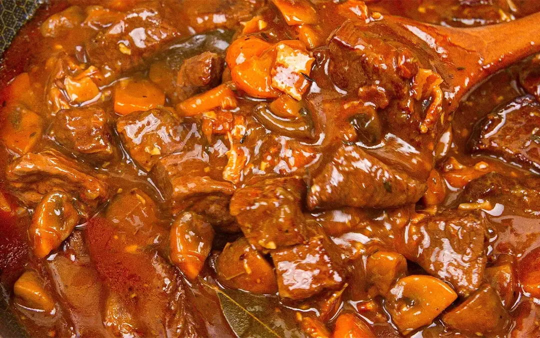 Hungarian Beef and Onion Stew