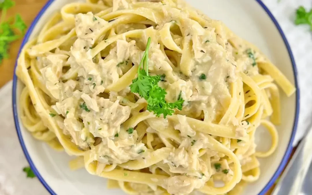 Creamy Tuna Fettuccine