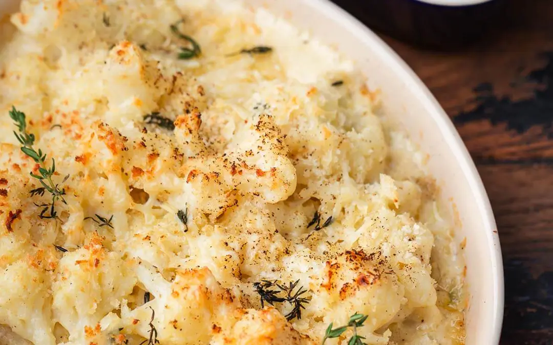 Cauliflower Au Gratin